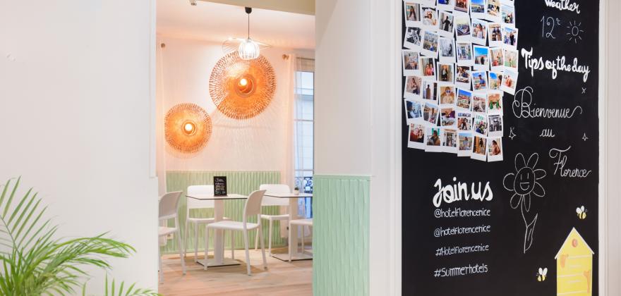 The Hotel Florence Nice has had a makeover!