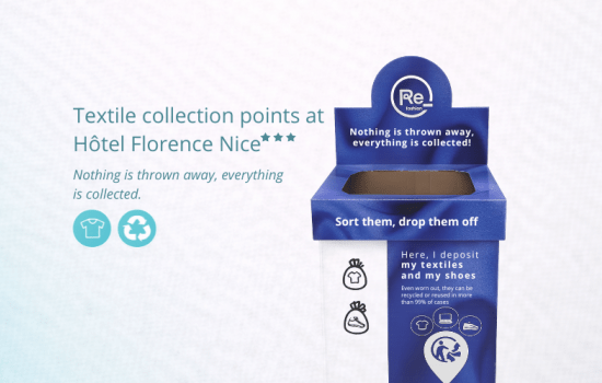 Eco-friendly Hotel in Nice: Textile Recycling at Hotel Florence Nice***